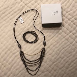 J Jill necklace & bracelet set